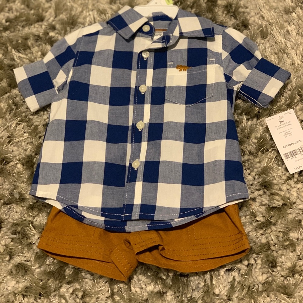 Carter’s two piece set (baby boy)